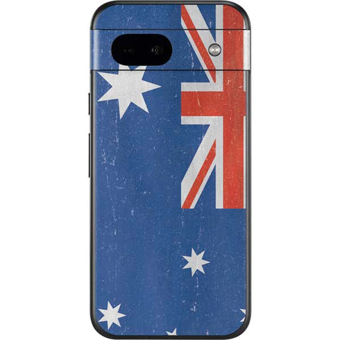 Australia Flag Distressed Google Pixel 8a Skin